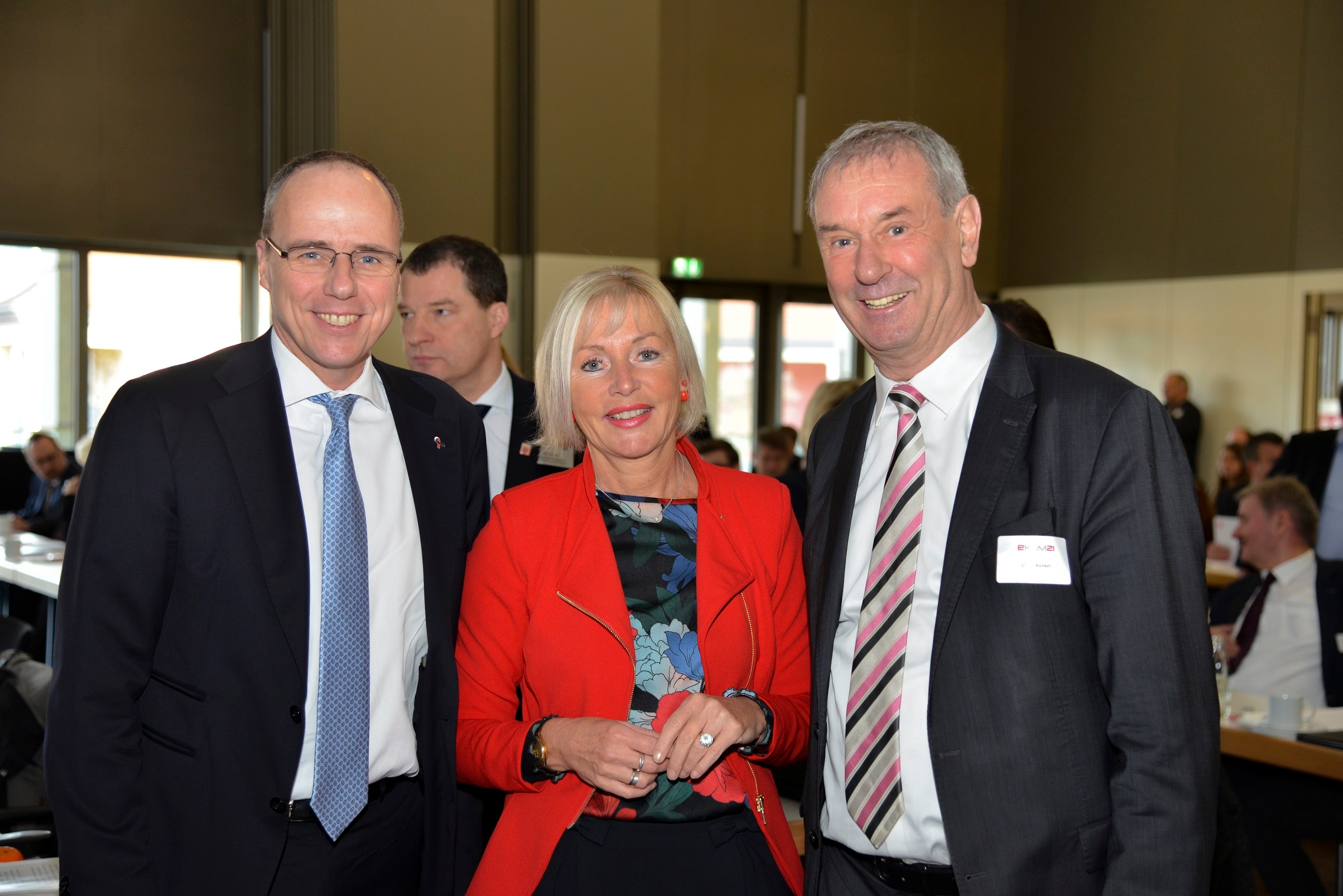 Peter Beuth; Kristina Sinemus und Ulrich Künkel.