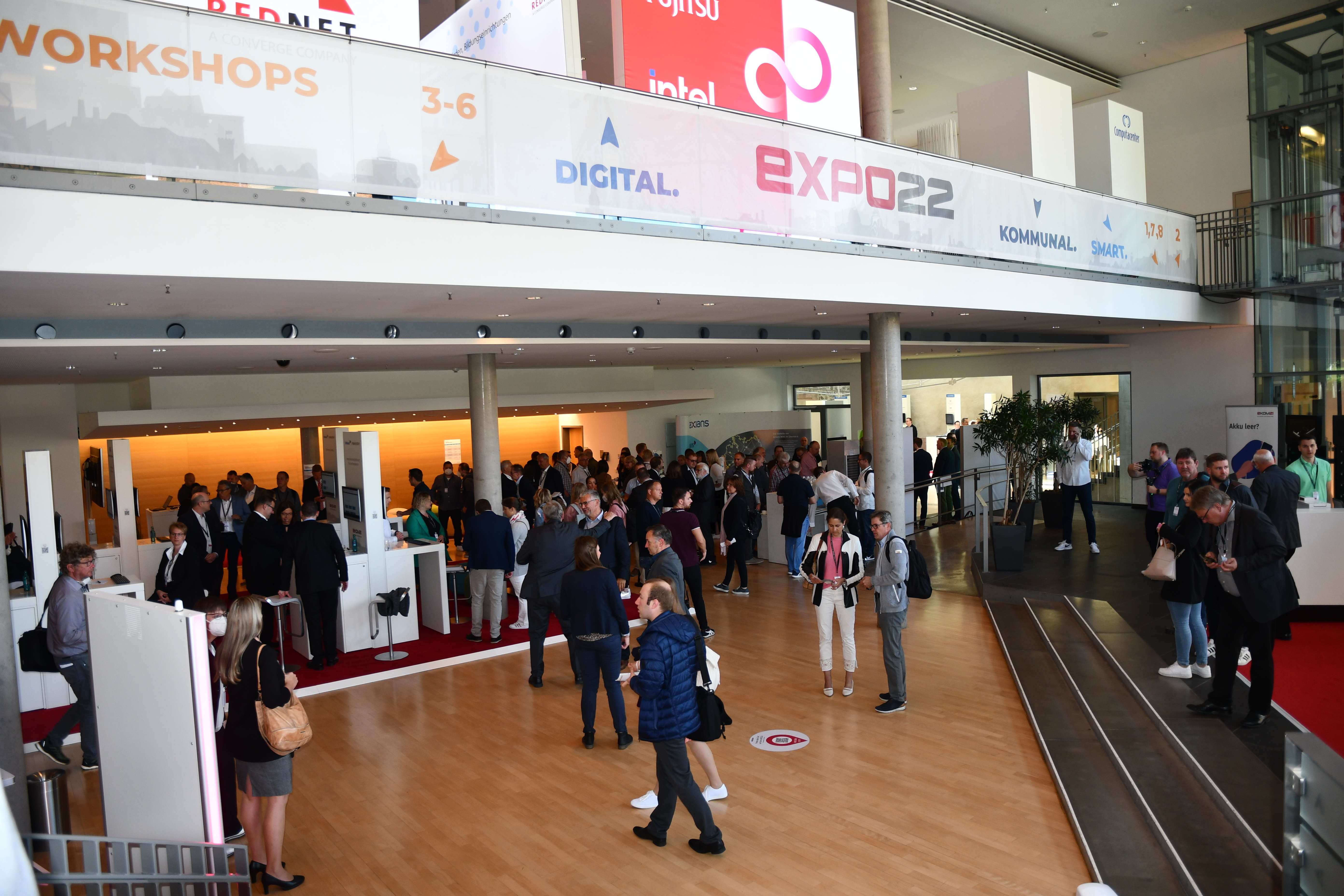 Außenbereich der expo 2022.