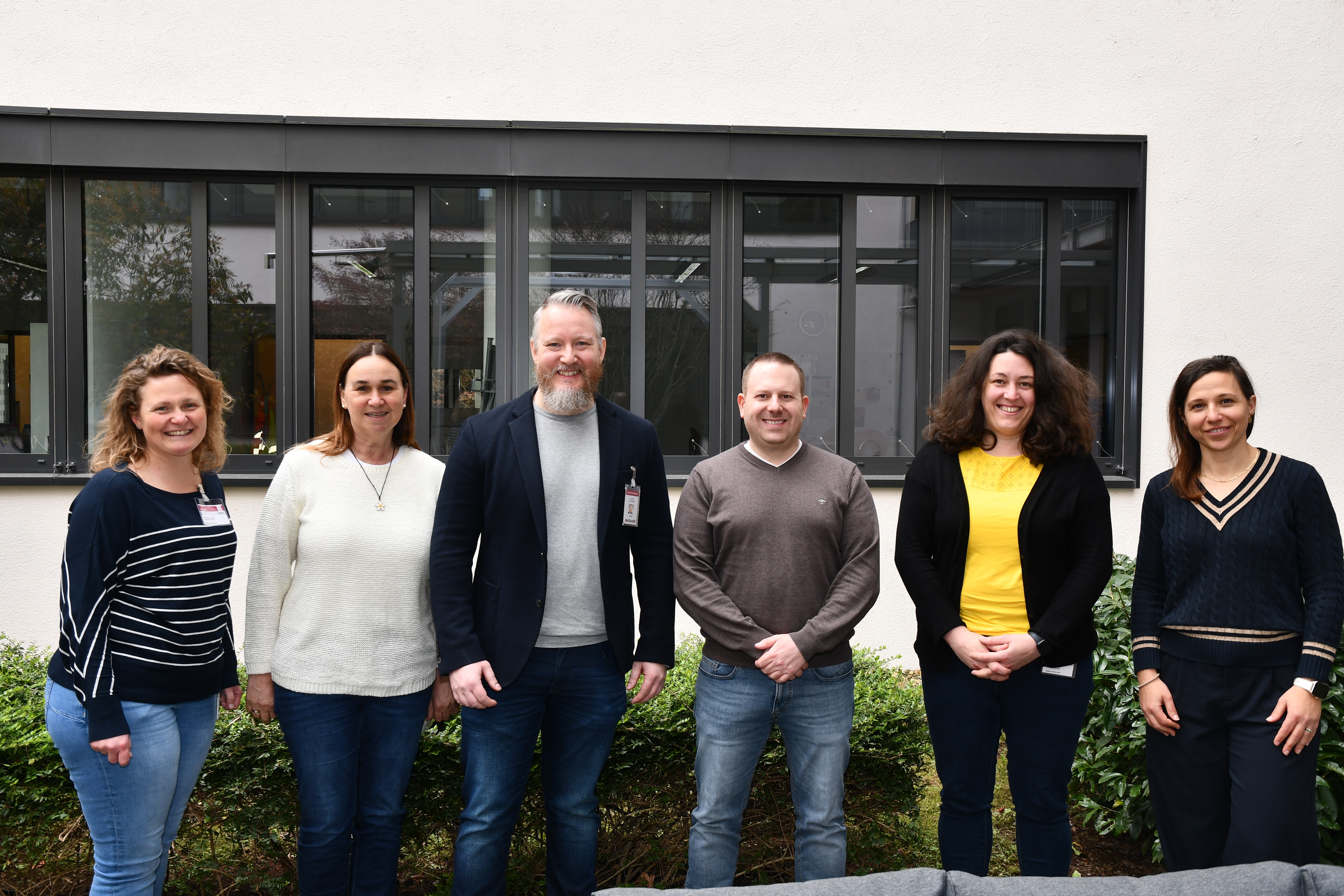 Katharina Kuban sowie 5 Mitarbeitende der Stadt Frankfurt.