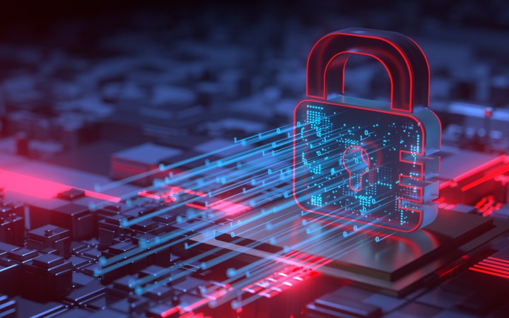 Cyber Security Ransomware Email Phishing Encrypted Technology, Digital Information Protected Secured