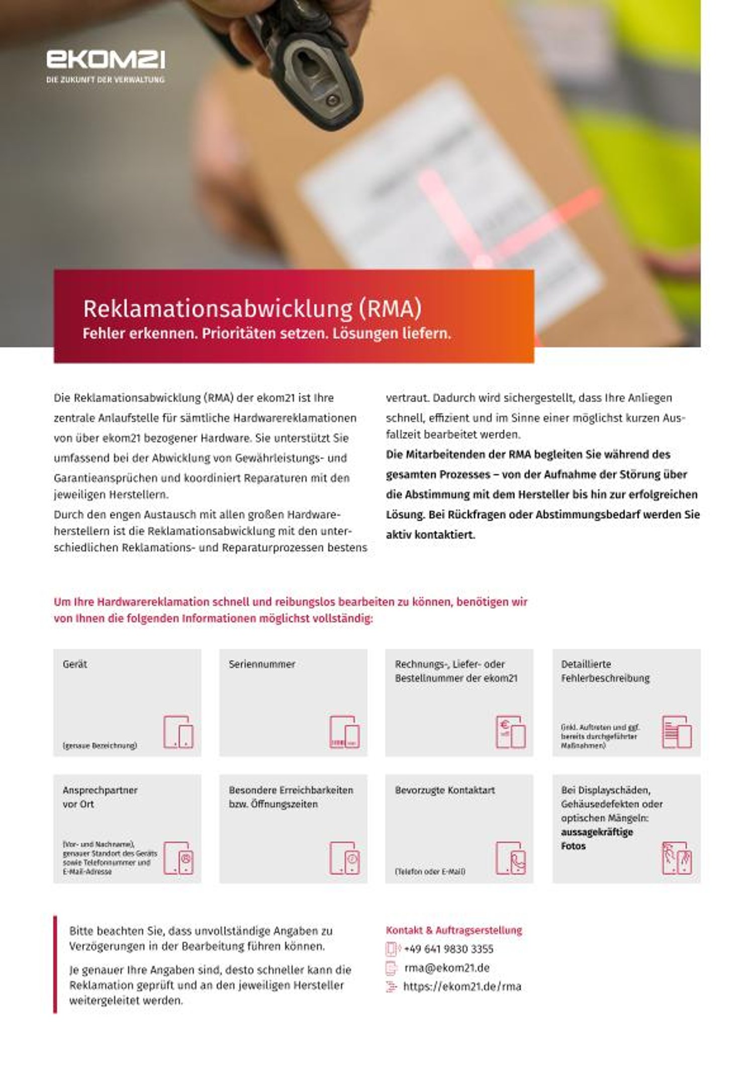 RMA Flyer