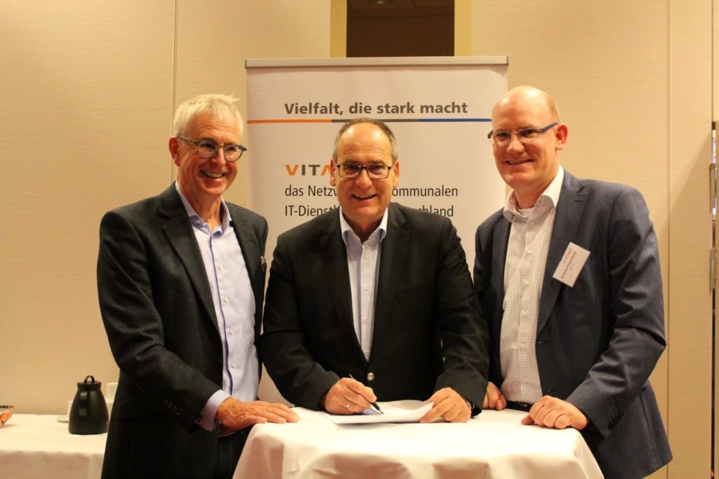 Dieter Rehfeld; Bertram Huke und Andreas Poppenborg.