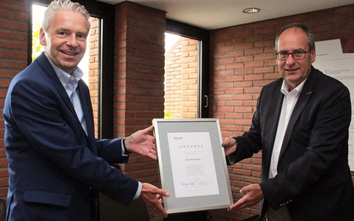 Michael Cyriax und Betram Huke.