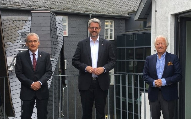 Roland Jabkowski; Patrick Burghardt und Gerhard Liese.