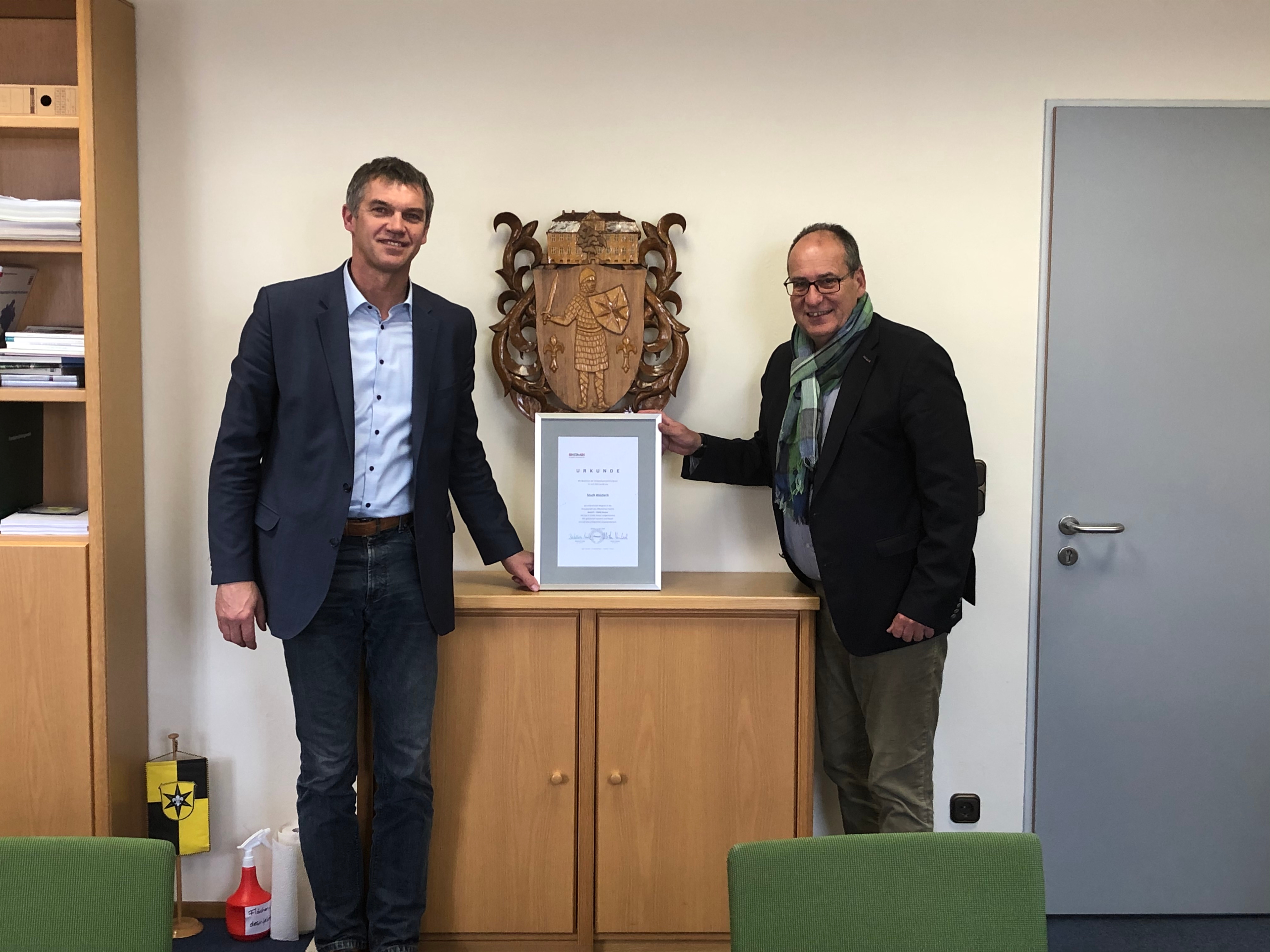 Jürgen Vollbracht und Betram Huke.