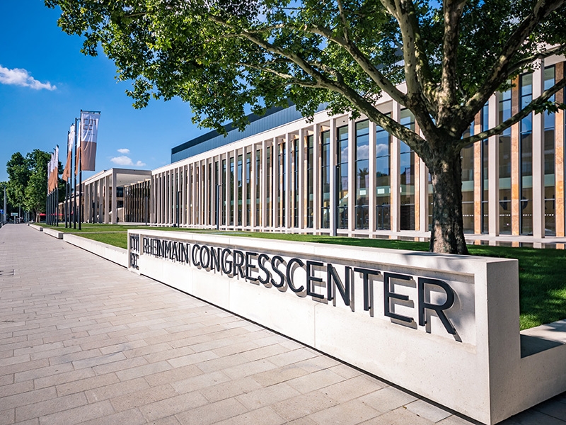 Aussenansicht des Kongresszentrums.