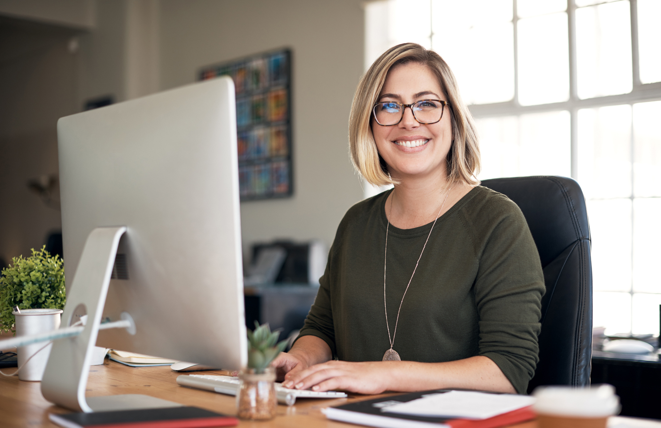 Who said your happy place can't be at work? Who said your happy place can't be at work?