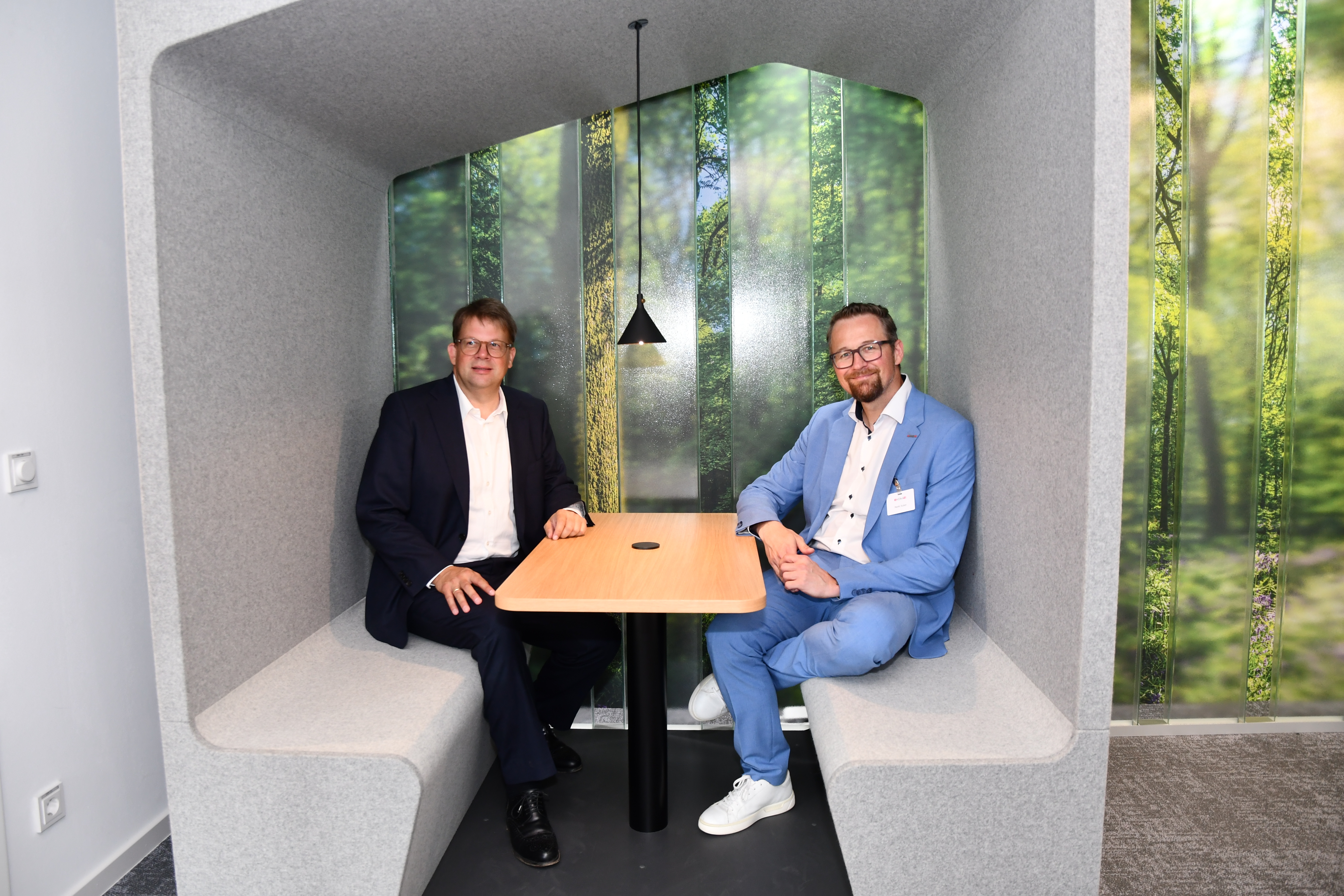 Fuldas Oberbürgermeister Heiko Wingenfeld und ekom21-Geschäftsführer Martin Kuban.