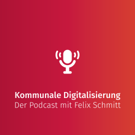 Schriftgrafik; Kommunale Digitalisierung.
