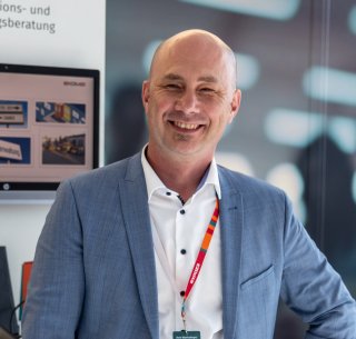 Mitarbeiter der ekom21.