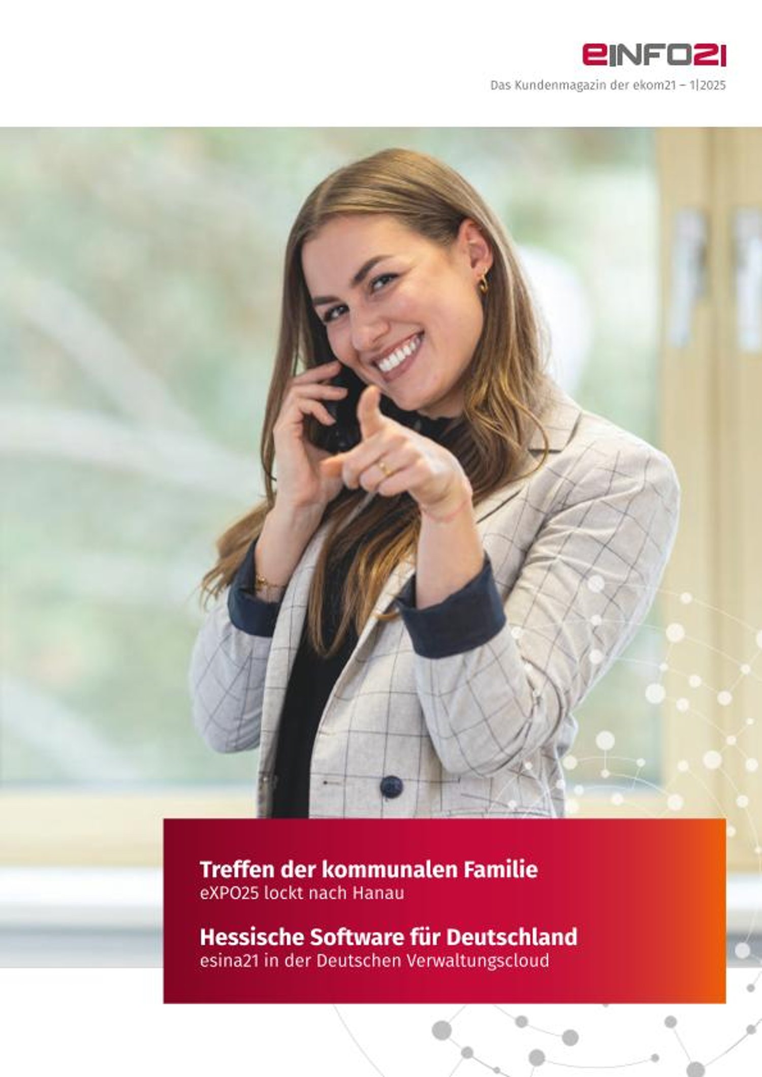 Kundenzeitung einfo21 2025/01