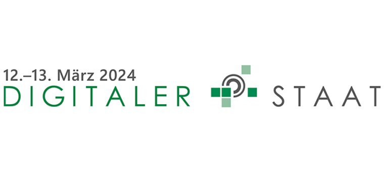 Schriftlogo digitaler Staat.