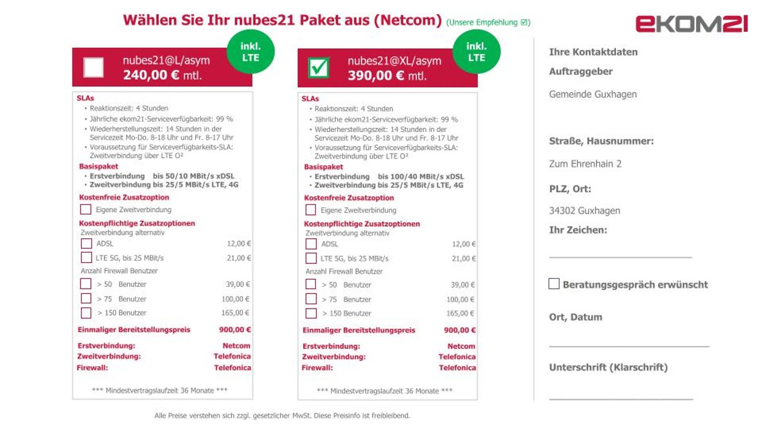 nubes21 - Auftragsformular-Netcom nubes21 - Auftragsformular-Netcom